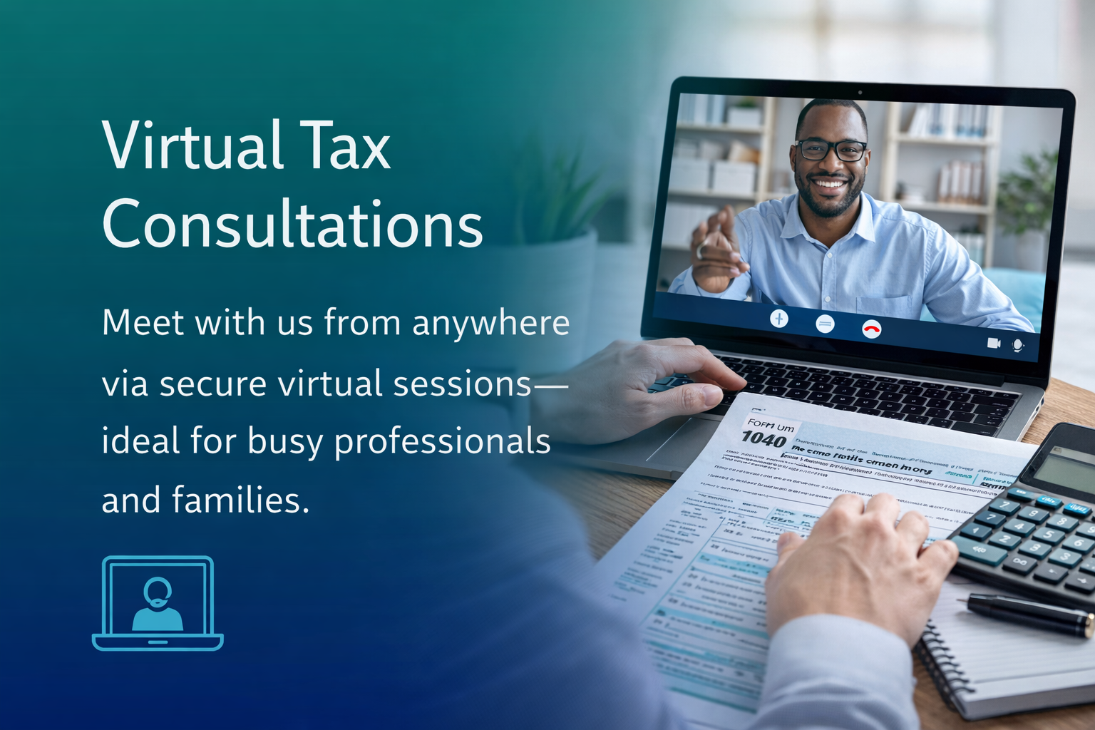Virtual tax consulting